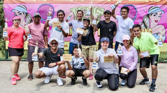 Kejuaraan Tenis Tipis-tipis di Kemang Pratama Sport Club, 3-4 Desember 2022