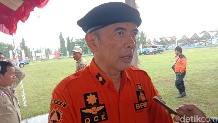 Kepala BPBD Indramayu Dadang Oce Iskandar
