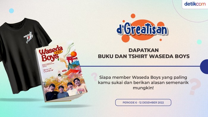 Kuis dgreatisan Waseda Boys