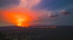 Langit Hawaii Merah Membara Terbias Letusan Gunung Mauna Loa