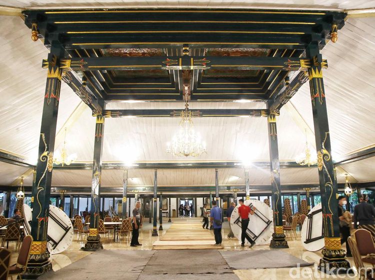 Melihat Interior Pendopo Ambarrukmo, Lokasi Akad Nikah Kaesang dan Erina