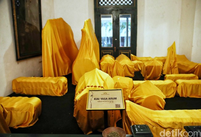 Salah satu menjadi tempat penyimpanan koleksi gamelan yang pembuatannya memakan waktu sampai setahun. (Foto: Pradita Utama/detikcom)