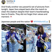 Wanita Jepang Kecam Aksi Fans Bola Bersihkan Stadion Piala Dunia, Ini Alasannya