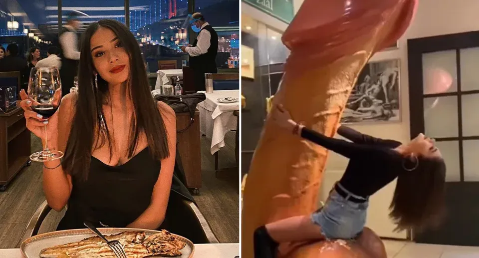 Merve Taskin, a Turkish celebrity who is threatened with imprisonment because OnlyFans posted obscene content on Instagram.