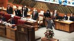 Momen Menhan Prabowo Hadiri Rapat Paripurna DPR