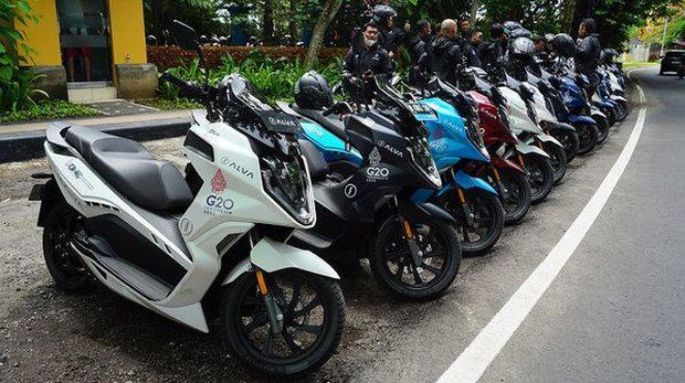 Motor listrik ALVA One untuk KTT G20.