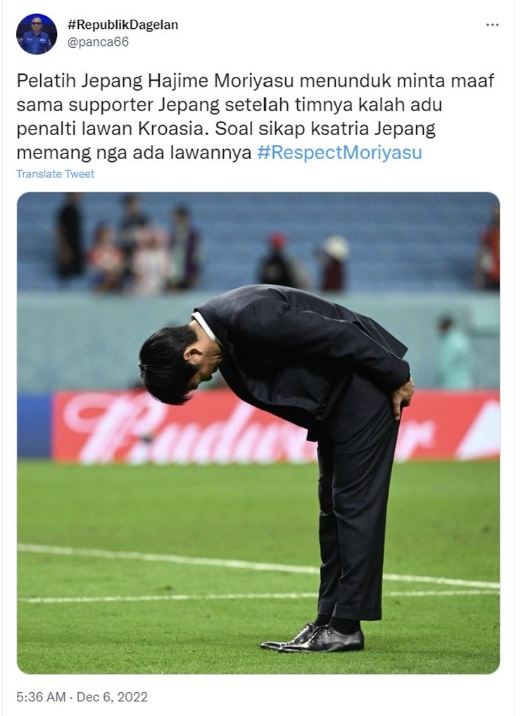 Netizen Salut Perjuangan Jepang dan Korsel Netizen Salut Perjuangan Jepang dan Korsel