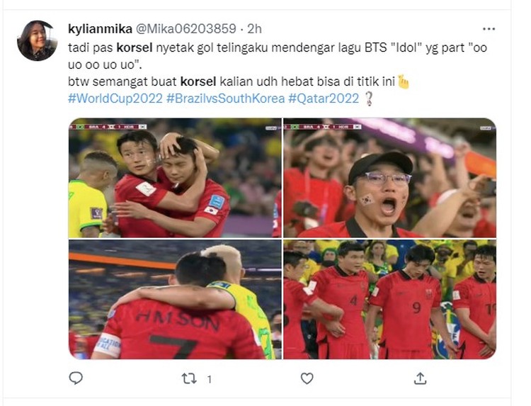 Netizen Salut Perjuangan Jepang dan Korsel Netizen Salut Perjuangan Jepang dan Korsel