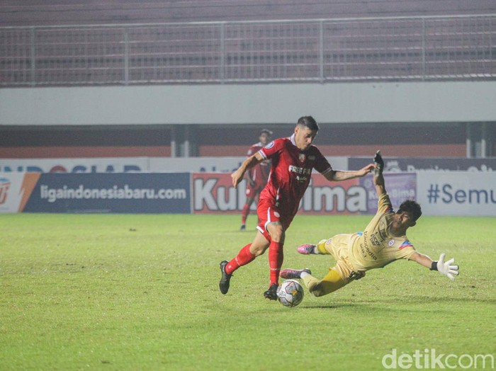 Persis Solo menjamu tamunya Rans Nusantara di Stadion Maguwoharjo, Sleman, Yogyakarta, Selasa (6/12/2022).
