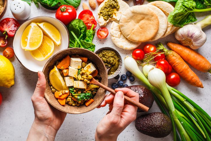 Pola makan nabati Pola makan nabati
