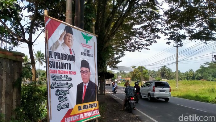 Poster pencalonan ASN Kemenag Tasik sebagai bakal calon Bupati Tasikmalaya 2024