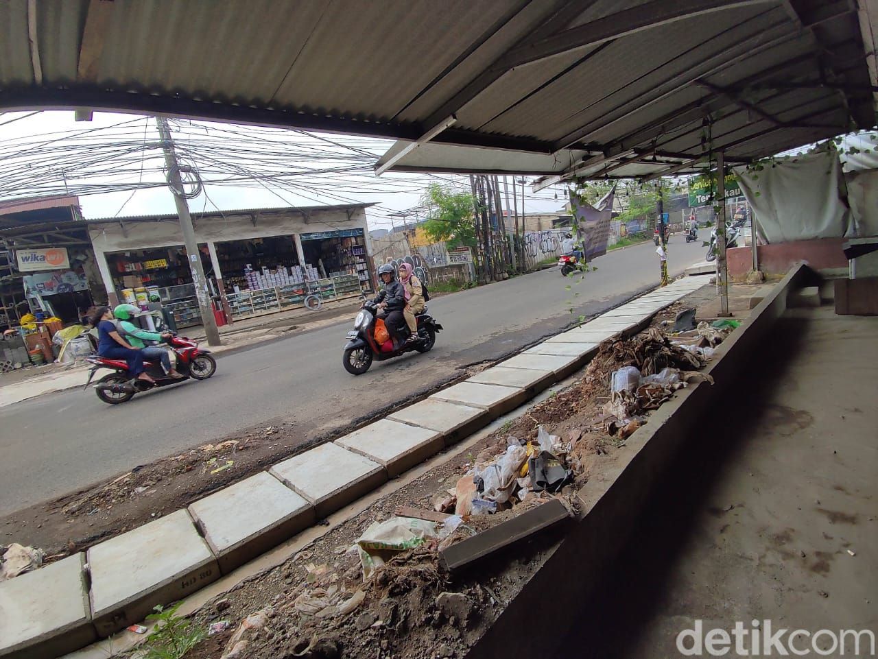 Got Jl Setiabudi Pamulang Kini Sudah Ditutup Sisa Galian Belum Diangkut