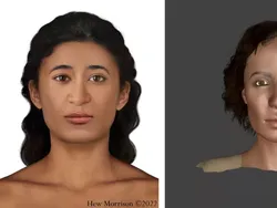 Merinding, Wajah Manusia yang Meninggal Ribuan Tahun Silam