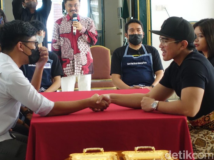 Suasana Gladi Akad Nikah di Lokasi Pernikahan Kaesang dan Erina di Pendopo Agung Royal Ambarrukmo