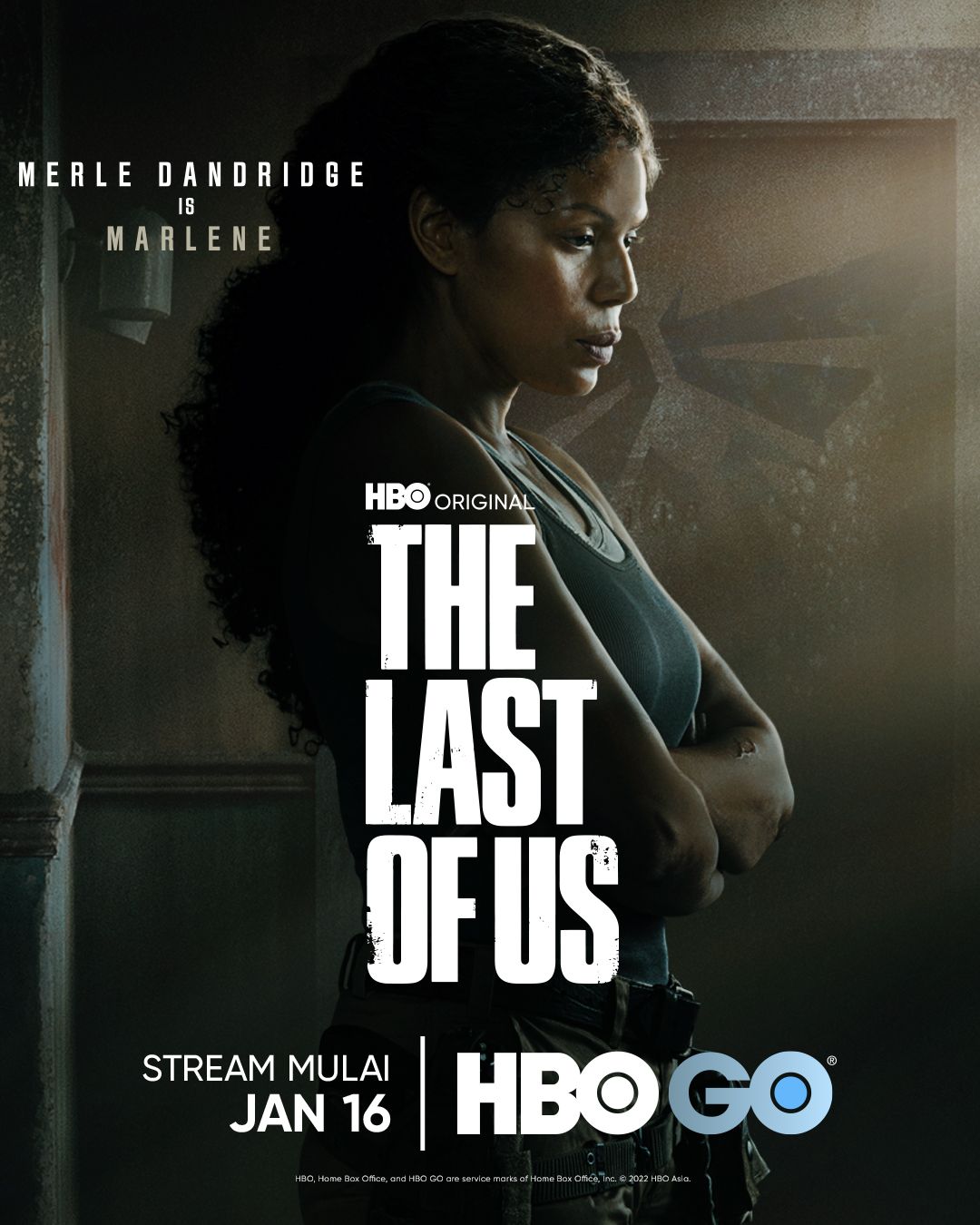 Poster karakter serial terbaru HBO The Last of Us.