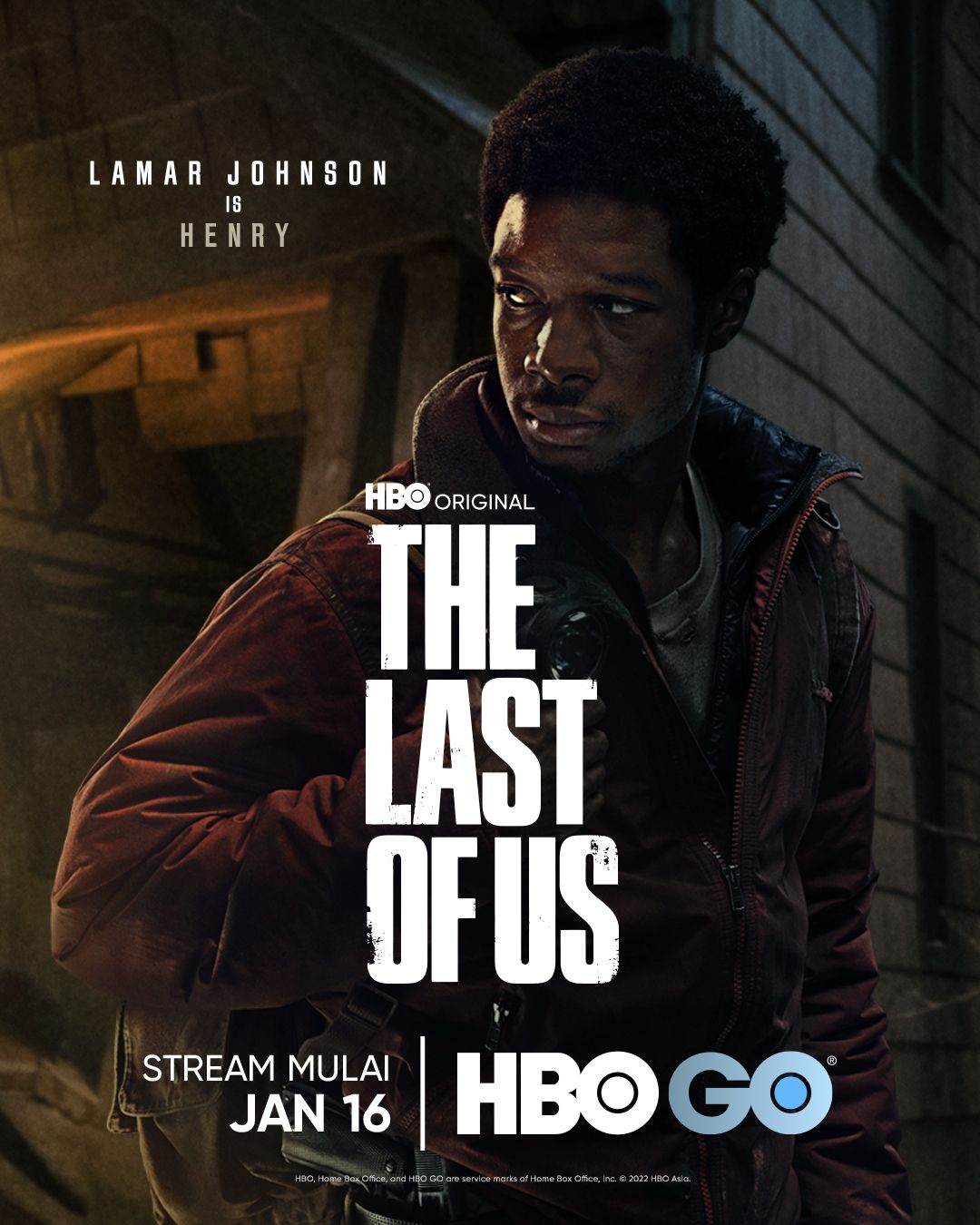 Poster karakter serial terbaru HBO The Last of Us.