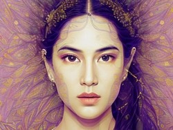 8 Foto Tren AI Avatar ala Artis, Punya Wulan Guritno Dipuji Cantik Bak Dewi