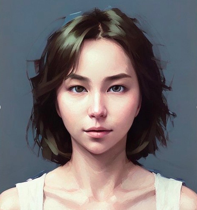 Punya rambut pendek, begini penampakan AI Avatar ala Clairine Clay istri Joshua Suherman. Dalam foto-foto yang diunggahnya juga terdapat AI Avatar Clairine Clay dengan versi rambut panjang. Namun walaupun berambut pendek penampilannya tetap cantik dan keren. Foto: Instagram