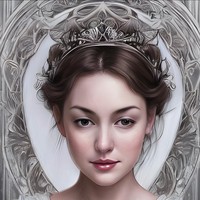 Memiliki paras bule yang cantik di kehidupan nyata, begini AI Avatar ala Rianti Cartwright. Jadi terlihat semakin cantik bak seorang ratu dengan mahkota di kepalanya. Foto: Instagram