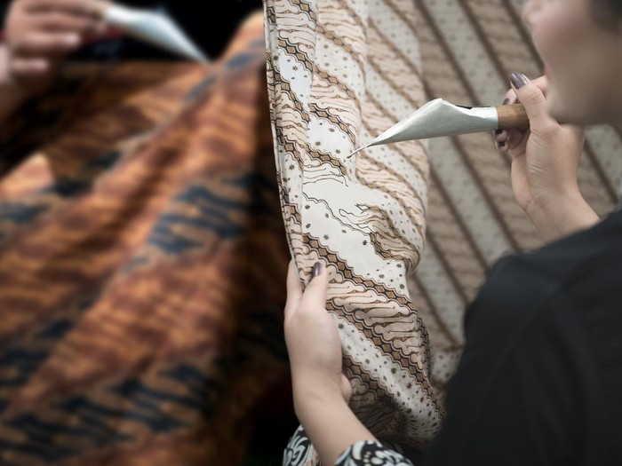 Ilustrasi kain batik