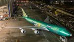 Potret Pesawat Jumbo B747 Terakhir Keluar Pabrik