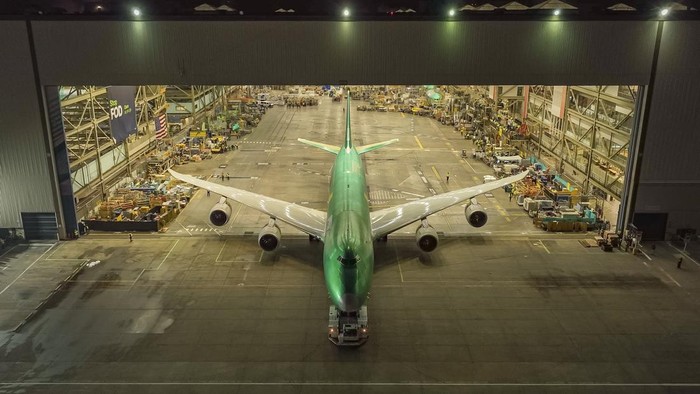 Boeing 747 terakhir