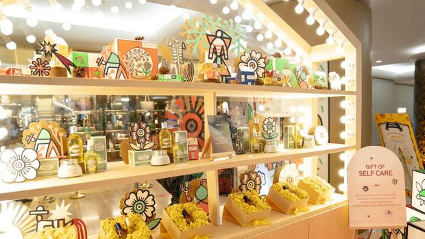 Booth L'Occitane Provencal Holiday Market di Plaza Indonesia L'Occitane Provencal Holiday Market di Plaza Indonesia