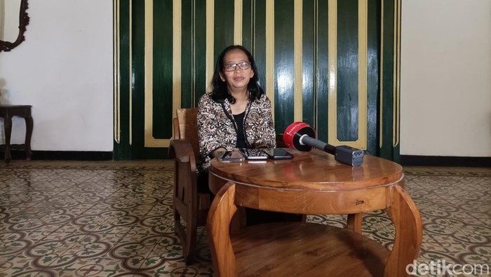 Carik Kawedanan Radya Kartiyasa Keraton Jogja, Siti Amieroel Noorsundari, Rabu (7/12/2022).