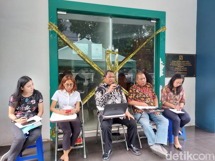 Direksi Wanaartha Life gelar konferensi pers