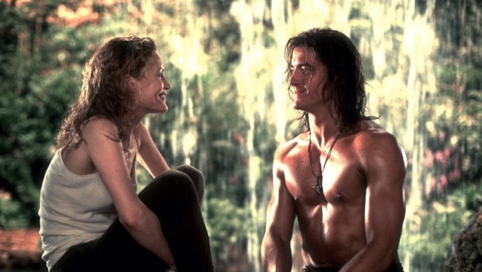 Cuplikan adegan di film George of the Jungle (1997).