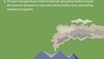 Infografis: Cara Menyelamatkan Diri dari Gunung Meletus