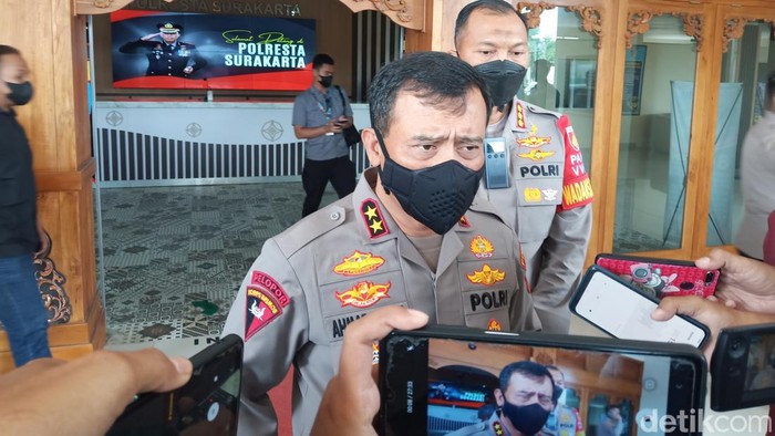 Kapolda Jawa Tengah Irjen Ahmad Luthfi di kantor Polresta Solo, Rabu (7/12/2022).