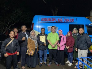 Layanan Kependudukan Kemendagri di Cianjur Dapat Apresiasi
