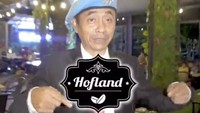 Jalan-jalan ke Bogor, Lord Rangga mampir ke Hofland Cafe & Resto. Ia memuji fasilitas dan makanan enak di sini. Ia bahkan sempat bernyanyi di kafe.