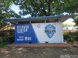 Menengok Kontainer Makassar Recover untuk COVID-19 yang Jarang Terpakai