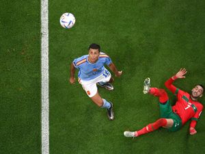 Spanyol Terdepak, Rodri Nyinyiri Kemenangan Maroko