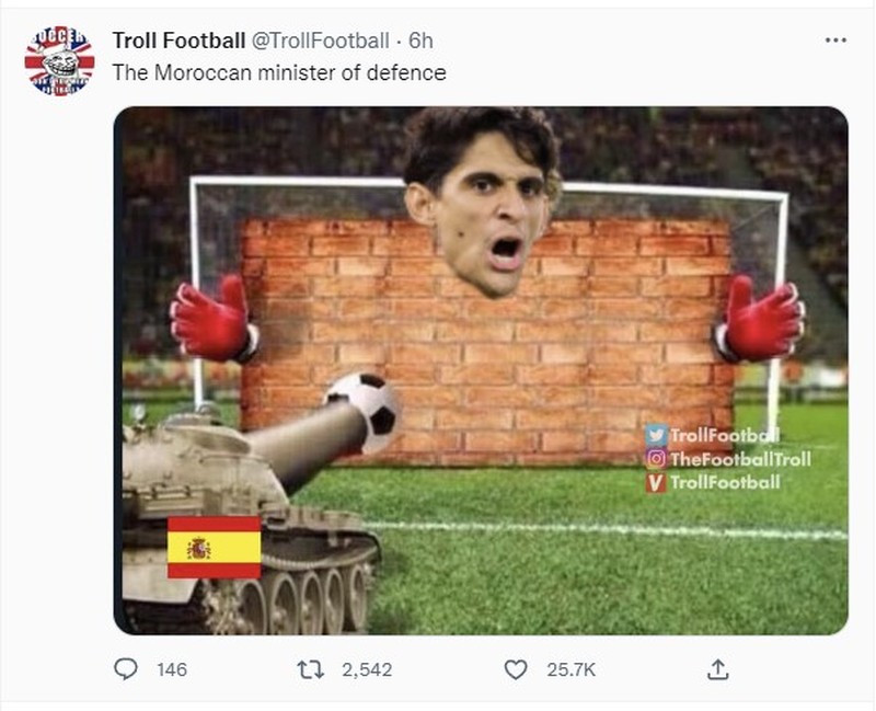 Meme Kocak Spanyol Maroko
