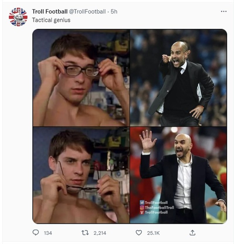 Meme Kocak Spanyol Maroko