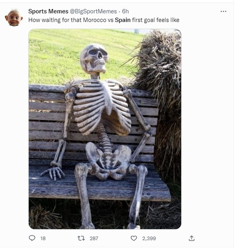 Meme Kocak Spanyol Maroko