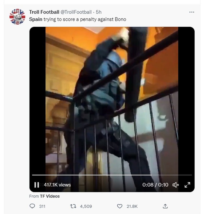 Meme Kocak Spanyol Maroko