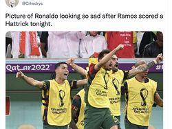 Netizen Debat Ronaldo di Bangku Cadangan Marah atau Tidak?