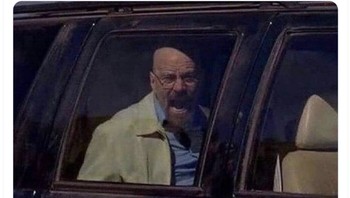 Meme Ronaldo tidak senang Ramos mencetak hatrick. Foto: Twitter