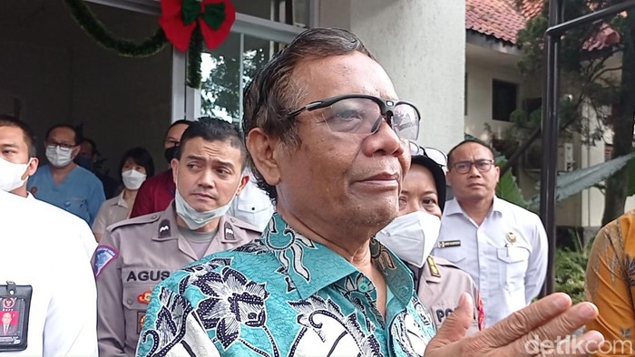 Menko Polhukam Mahfud Md di Bandung