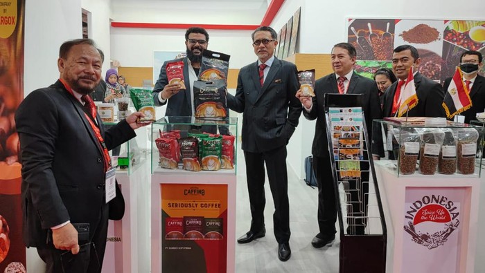 Paviliun Indonesia Hadir dalam Ajang Pameran Global Food Africa di Mesir Paviliun Indonesia Hadir dalam Ajang Pameran Global Food Africa di Mesir