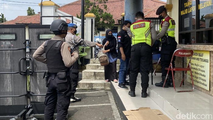 Pengamanan Polres Sukabumi Kota