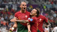 Tanpa Ronaldo, Portugal Ungguli Swiss 2-0 di Babak I