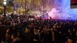 Pesta Kemenangan Timnas Maroko di Paris Berujung Ricuh