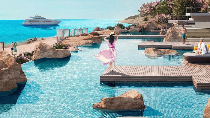Pulau Baru Surga Yacht di Arab Saudi