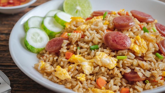 Resep Nasi Goreng Sosis Tanpa Cabe