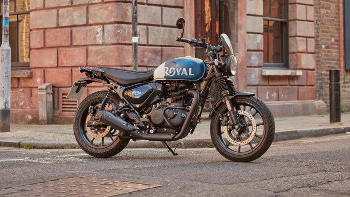 Royal Enfield Hunter 350 Rebel Blue